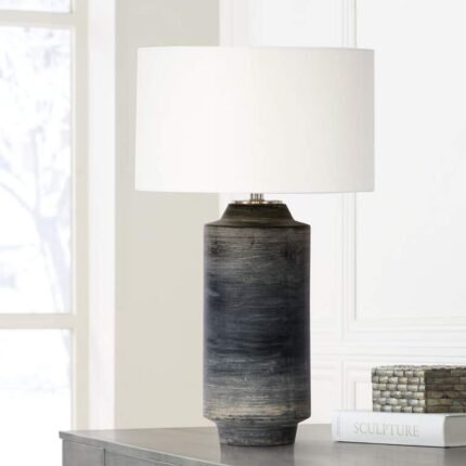 HANDCRAFTED MODERN CERAMIC TABLE LAMP