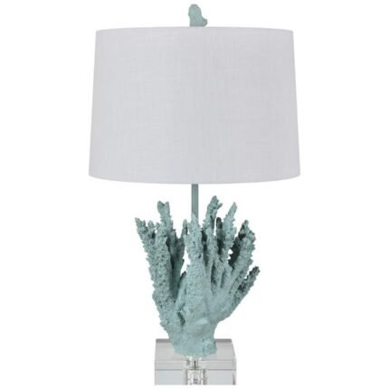 CRESTVIEW COLLECTION CORAL TABLE LAMP