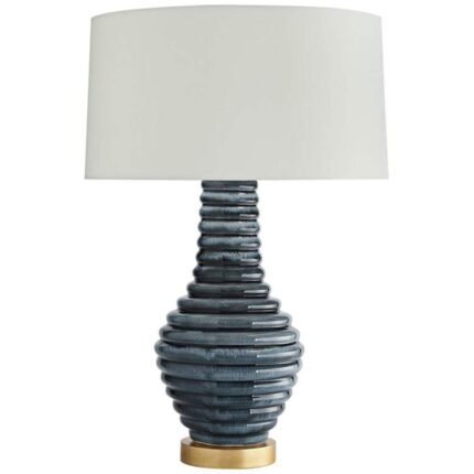 AMALFI REACTIVE PORCELAIN TABLE LAMP