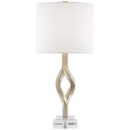 CHINOIS SILVER LEAF TABLE LAMP