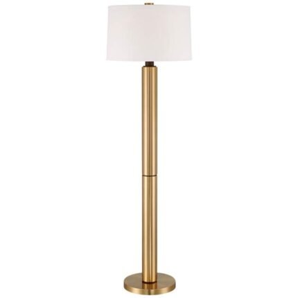 POSSINI EURO BOULEVARD WARM GOLD FLOOR LAMP