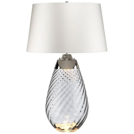 ART GLASS SMALL TABLE LAMP