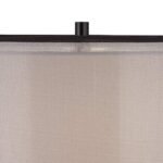 POSSINI DOUBLE SHADE MARBLE SCULPTURE LAMP