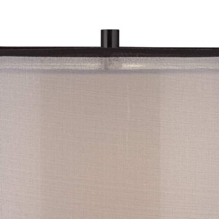 POSSINI DOUBLE SHADE MARBLE SCULPTURE LAMP