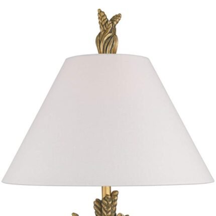 GOLD LEAF FINISH TABLE LAMP