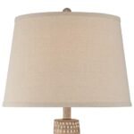 GLENN DAPPLED BEIGE TABLE LAMP