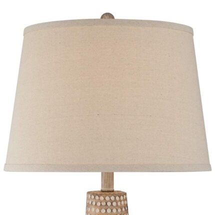 GLENN DAPPLED BEIGE TABLE LAMP