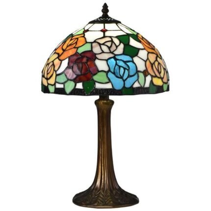 ANTIQUE BRONZE ACCENT TABLE LAMP