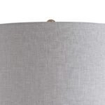 AURORA NATURAL WOOD BEADS CAGE TABLE LAMP