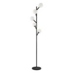 LITE SOURCE BLANCA BLACK 5 LIGHT LED TREE FLOOR LAMP