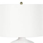 PHOENIX WHITE CERAMIC JUG TABLE LAMP