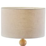 MODERN NATURAL WOOD TABLE LAMP