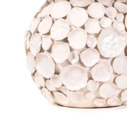 LUCIA WHITE CERAMIC TABLE LAMP