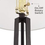 SUSAN DARK BRONZE USB TABLE LAMP