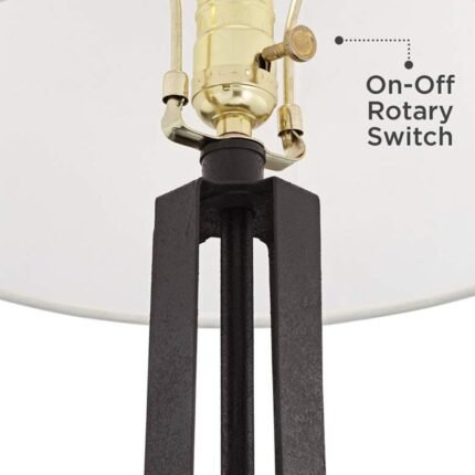 SUSAN DARK BRONZE USB TABLE LAMP
