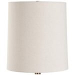 MATTE BLACK TEXTURED CERAMIC TABLE LAMP