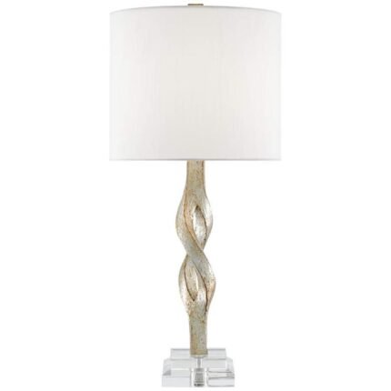 CHINOIS SILVER LEAF TABLE LAMP