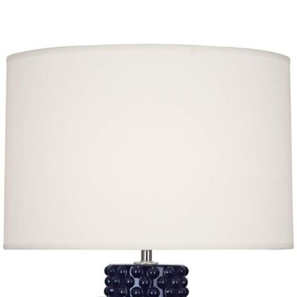 MIDNIGHT BLUE CERAMIC TABLE LAMP