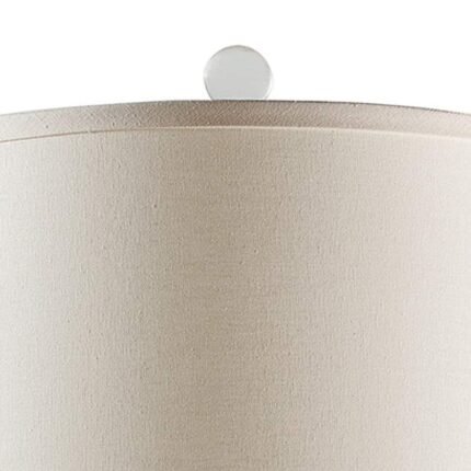 CRACKLED GLAZE VASE TABLE LAMP