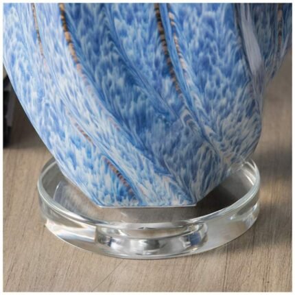 CRESTVIEW HIGH SWIRL CERAMIC TABLE LAMP