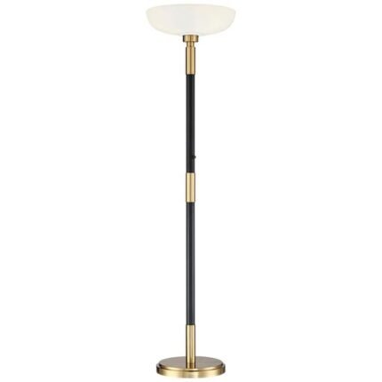 MODERN LIGHT BLASTER TORCHIERE FLOOR LAMP
