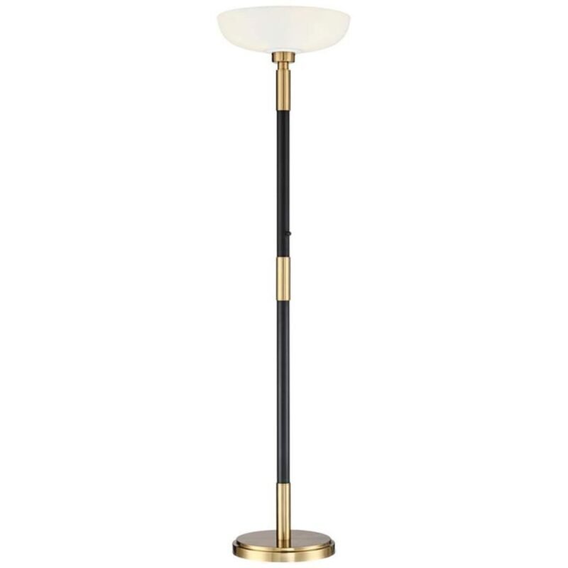 MODERN LIGHT BLASTER TORCHIERE FLOOR LAMP