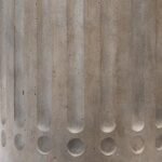 MODERN TEXTURED GRAY CEMENT TABLE LAMP