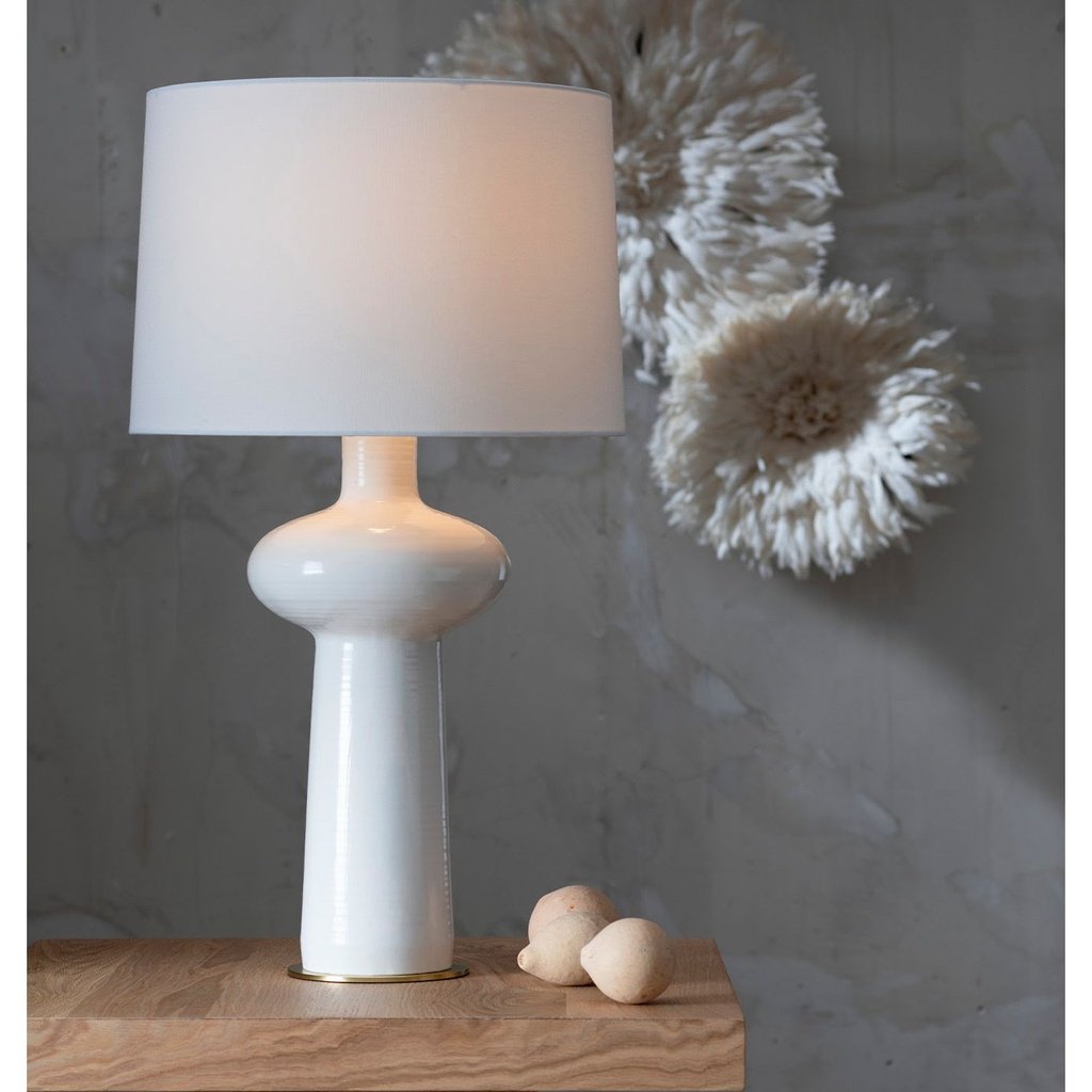 215_image2 SABINA WHITE CERAMIC TABLE LAMP