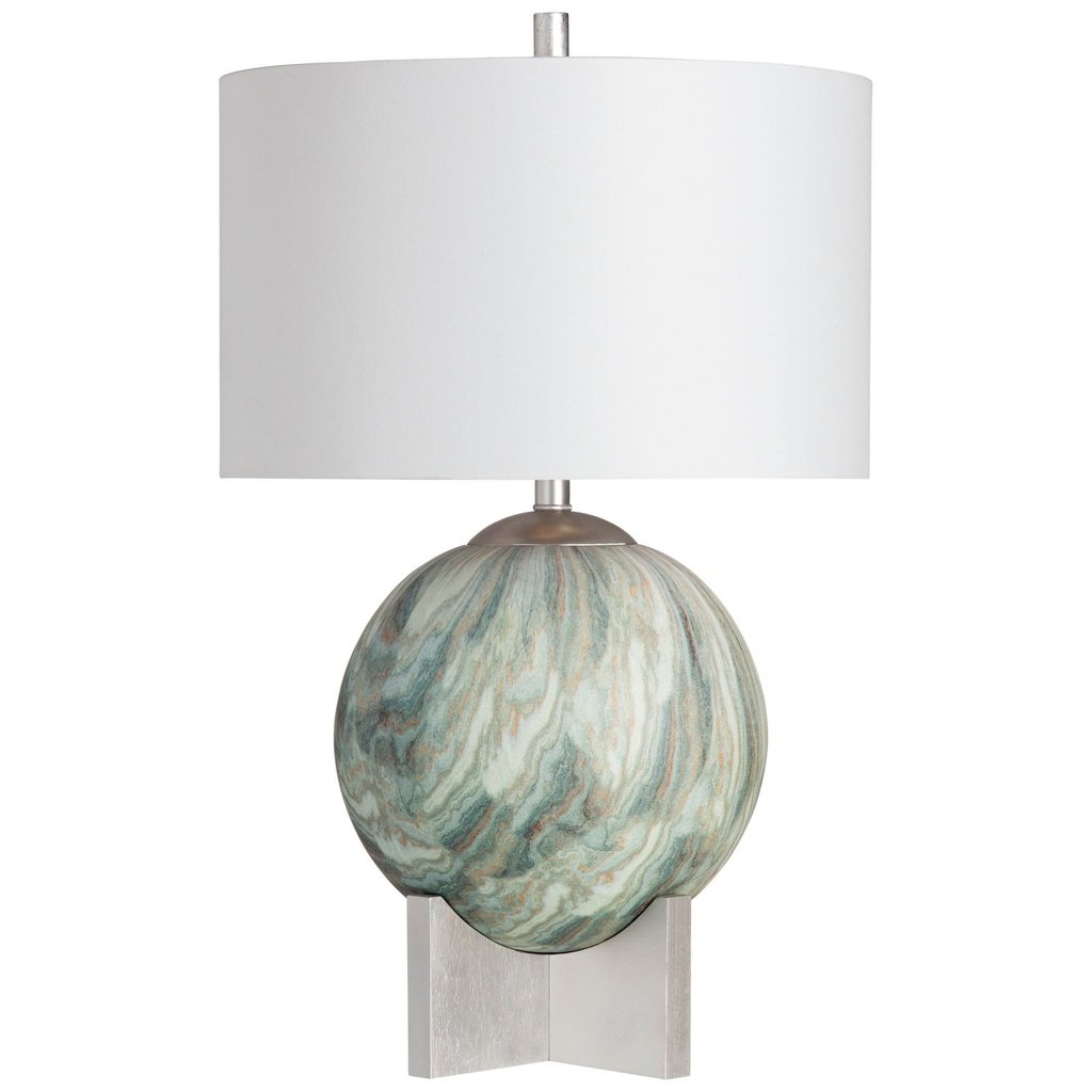 244_image1 SOLACE SPHERE MOUNTED WOOD TABLE LAMP