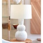 HUGO GRAY CERAMIC TABLE LAMP