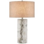 BIRCH CEMENT TABLE LAMP