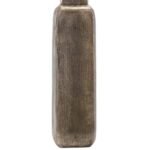 MORSE OXIDIZED NICKEL ALUMINUM TABLE LAMP