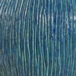 BLUE CERAMIC ACCENT TABLE LAMP