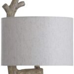 IUKA BIRDS ON A LIMB NESTED TONE TABLE LAMP