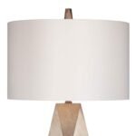 CHAMPAGNE GOLD GEOMETRIC TABLE LAMPS