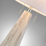 GRAY MARBLE TABLE LAMP