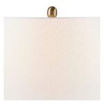 WHITE WICKER CERAMIC TABLE LAMP