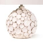 LUCIA WHITE CERAMIC TABLE LAMP