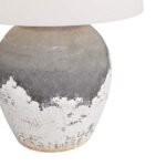 DARK GRAPHITE GRAY MODERN TABLE LAMP