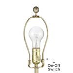 MID CENTURY MODERN GREEN CERAMIC TABLE LAMP