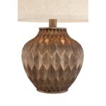 BUCKHEAD HIGH BRONZE ACCENT URN TABLE LAMP