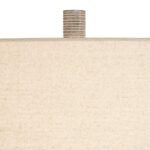 JULIO NATURAL GRAY VASE TABLE LAMP