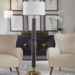 SUMMIT RUSTIC CARVED FLOOR LAMP