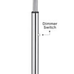 POSSINI MARBLE CHROME MODERN ARC FLOOR LAMP