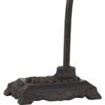 CAL LIGHTING COTULLA GLASS DESK LAMP