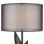 POSSINI DOUBLE SHADE MARBLE SCULPTURE LAMP