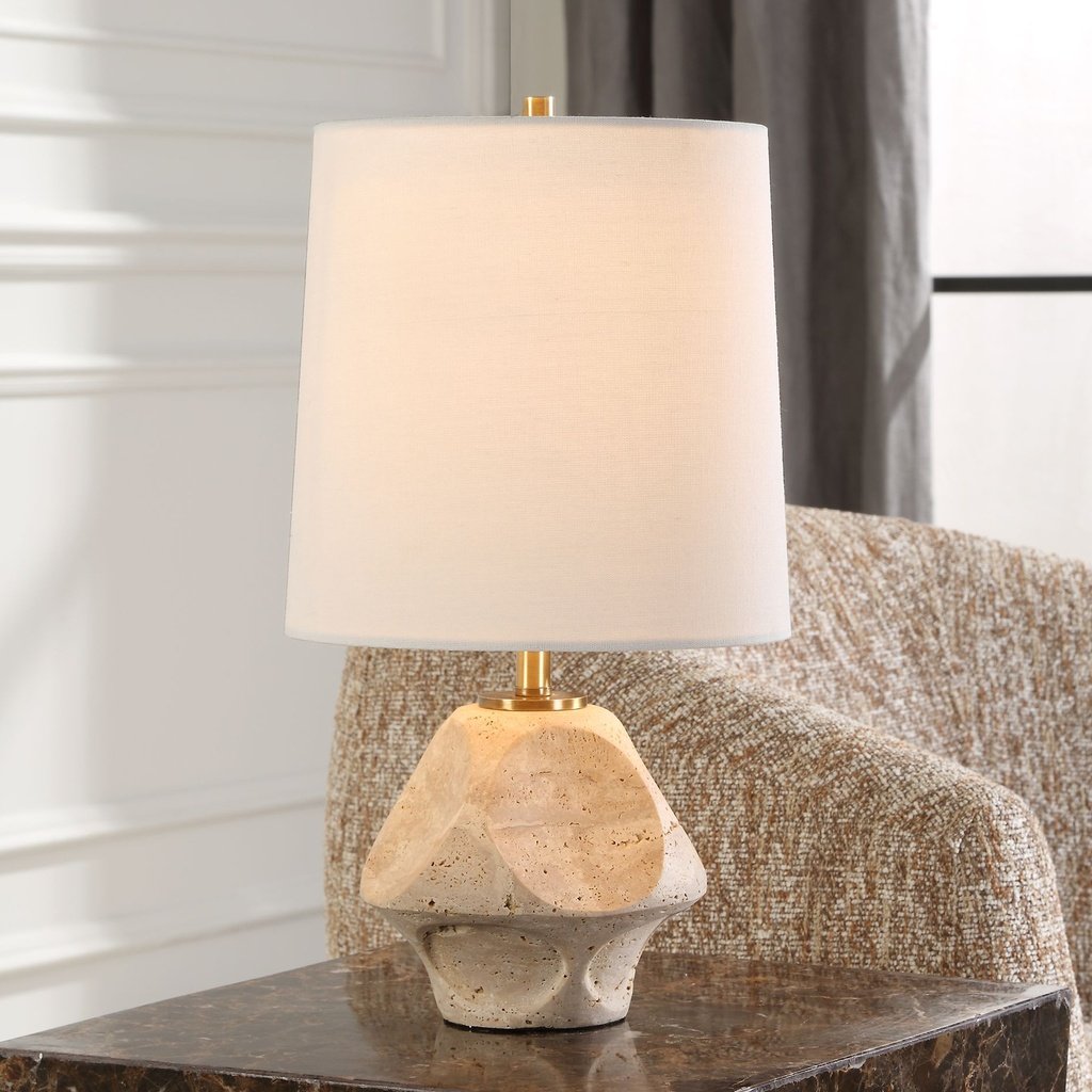 302_image2 HIGH TRAVERTINE TABLE LAMP