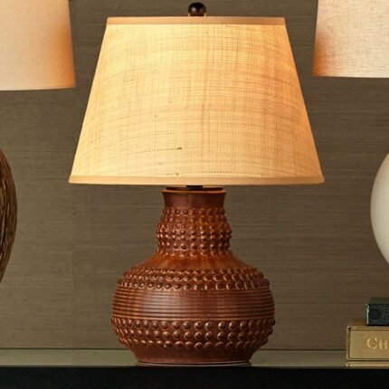 ATAMO BROWN TABLE LAMP