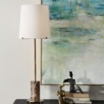 MARBLE BUFFET TABLE LAMP