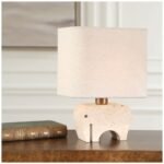 NATURAL MARBLE TABLE LAMP